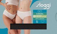 Sloggi majtki Go Casual Midi 2P - 2 pary