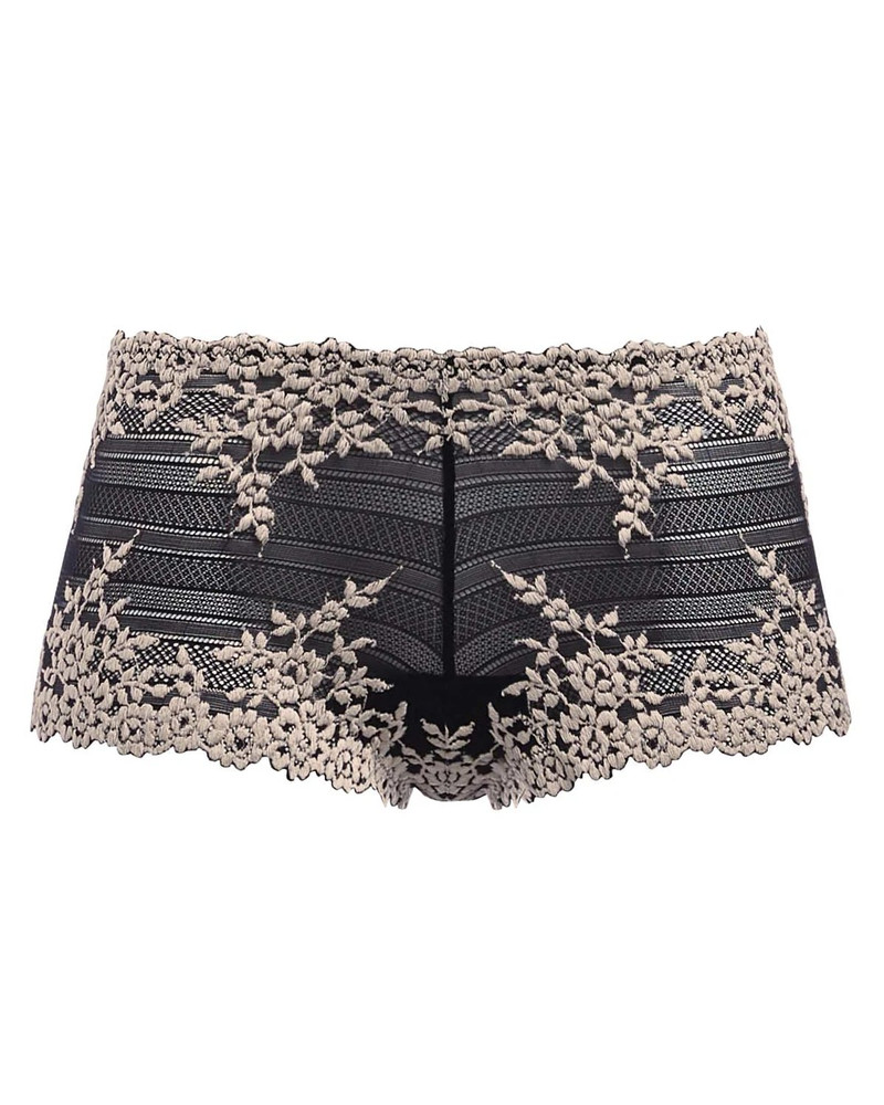 Wacoal Embrace Lace szorty koronkowe - czarny