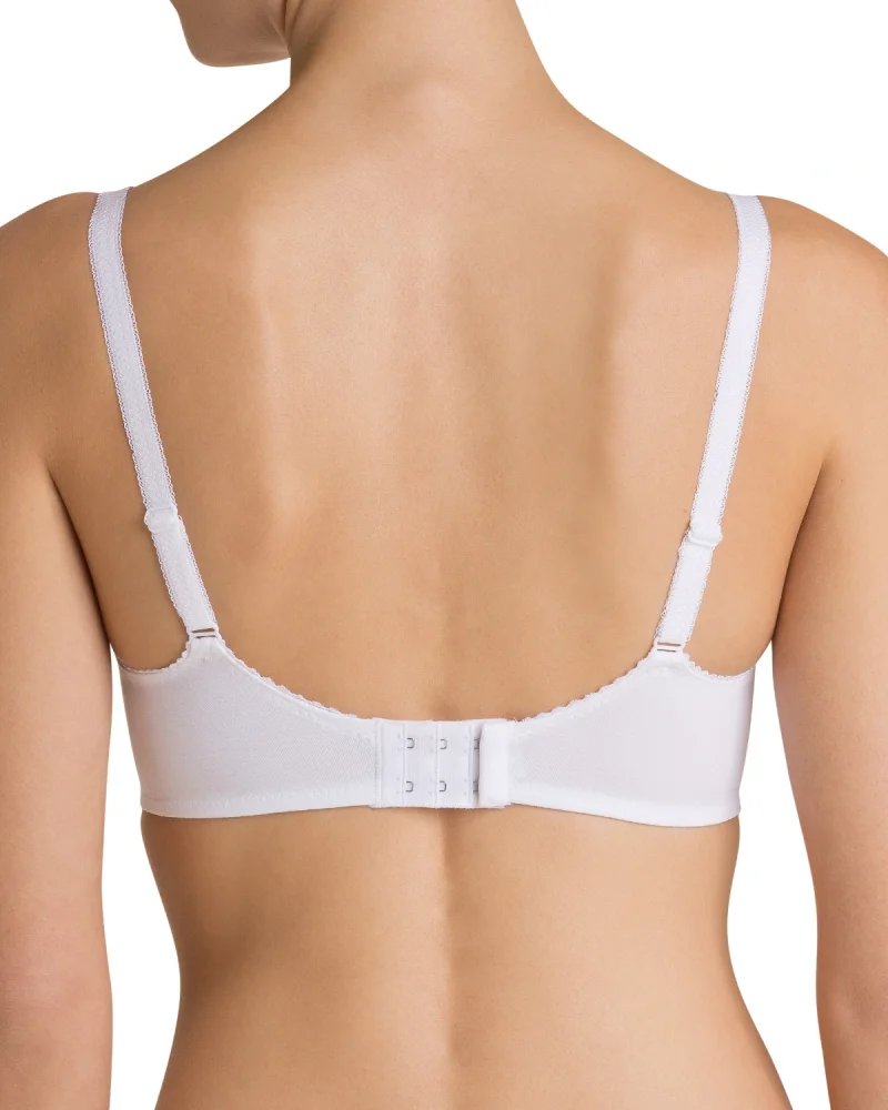Biustonosz bezfiszbinowy Cotton Beauty N Triumph 10094814 - biały