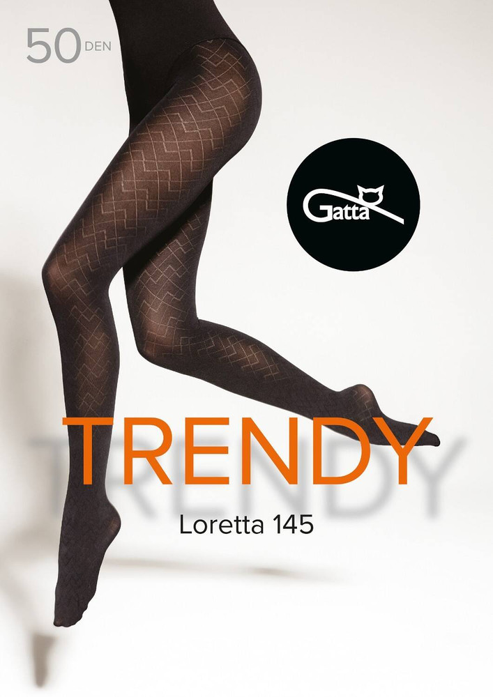 Rajstopy Loretta W.145 50 Den - nero
