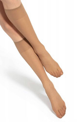 Podkolanówki Stretch - moka