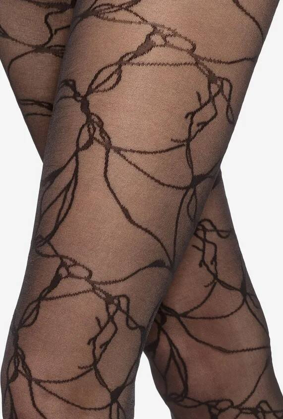 Rajstopy Modern W.08 40 Den - nero