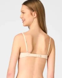 Key My First Bra TBM 120 bawełniany biustonosz dla nastolatek bez fiszbin - beżowy