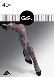Rajstopy Artea W.01 40 Den - grigio