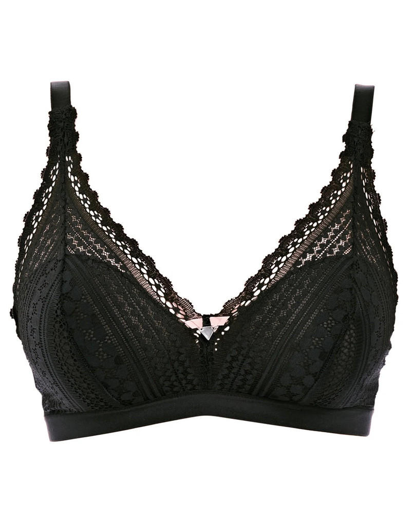 Freya Daisy Lace biustonosz braletka - czarny