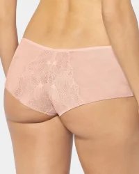 Lace Spotlight Bandeau Brief 10194027 - majtki figi damskie opaska różowe