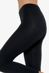 Leggings Microfibra 100 Den - nero