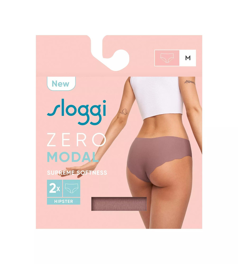 Sloggi majtki Zero Modal 2.0 Hipster 2P - 2 pary
