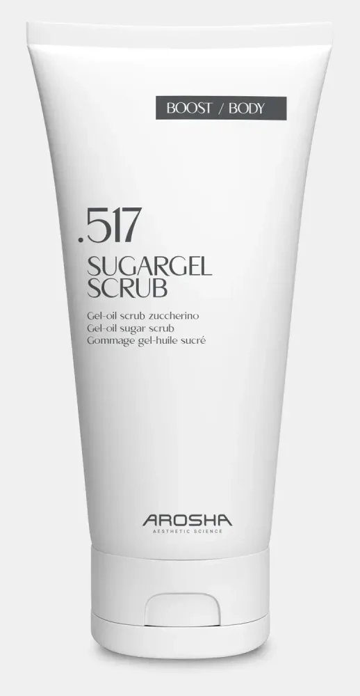Peeling cukrowy do twarzy i ciała Sugargel Scrub 200 ml - Arosha