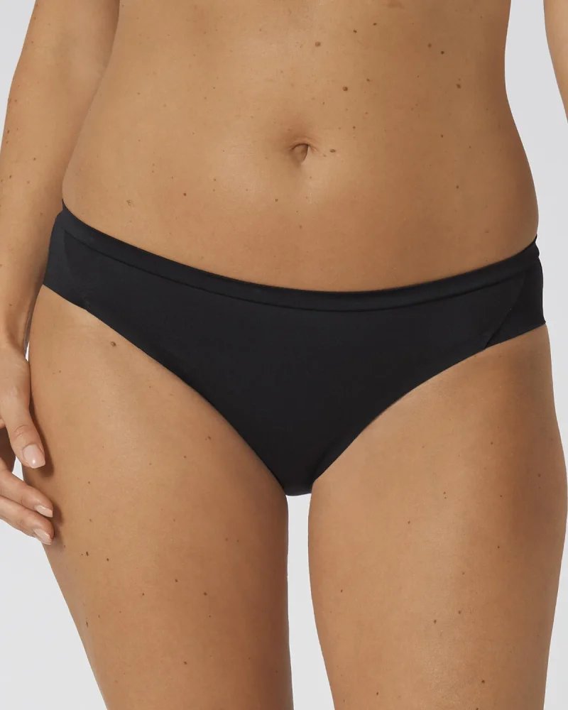 Body Make-up Soft Touch Tai EX 10193650 - majtki figi damskie czarne