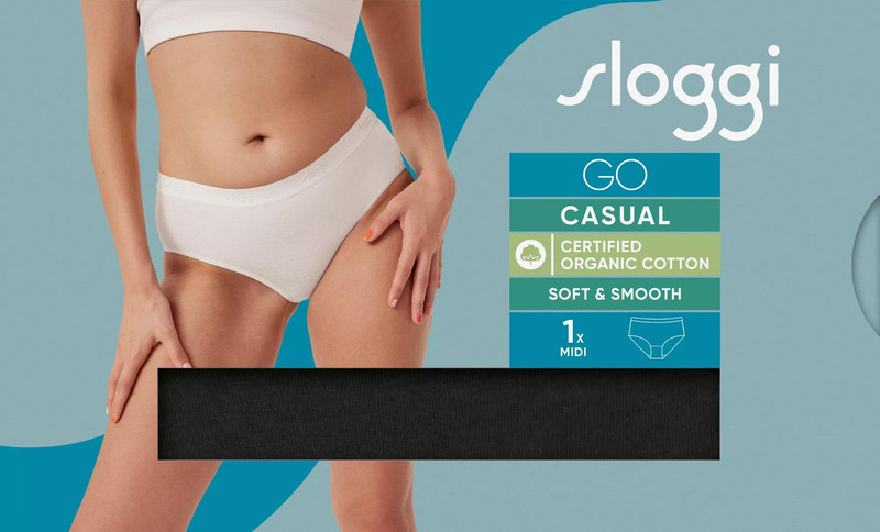 Sloggi majtki Go Casual Midi