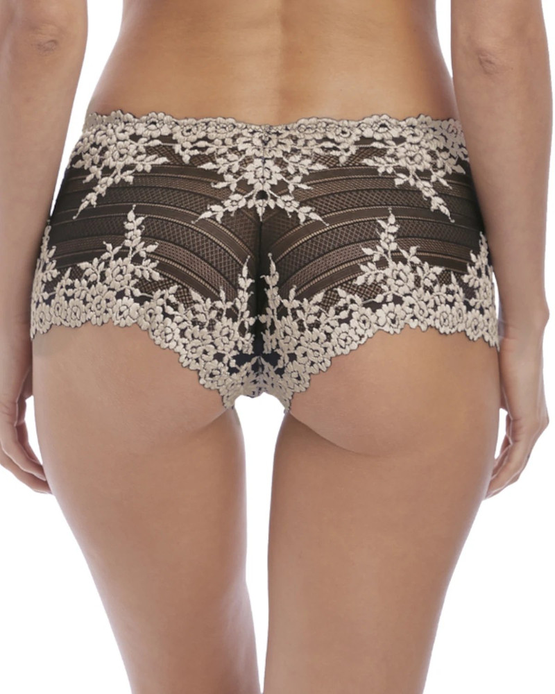 Wacoal Embrace Lace szorty koronkowe - czarny