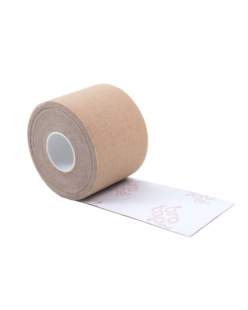 Bra Tape Zestaw 2w1 – taśma modelująca biust 5 cm i olejek do bezpiecznego usuwania taśmy