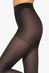 Rajstopy Lattice Wz.03 40 Den Sale - nero
