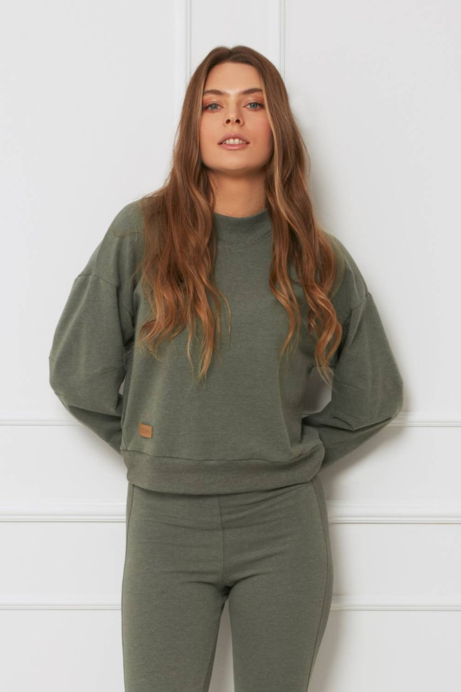 Bluza damska - bawełniana OH!ZUZA N&D H05 - zielona