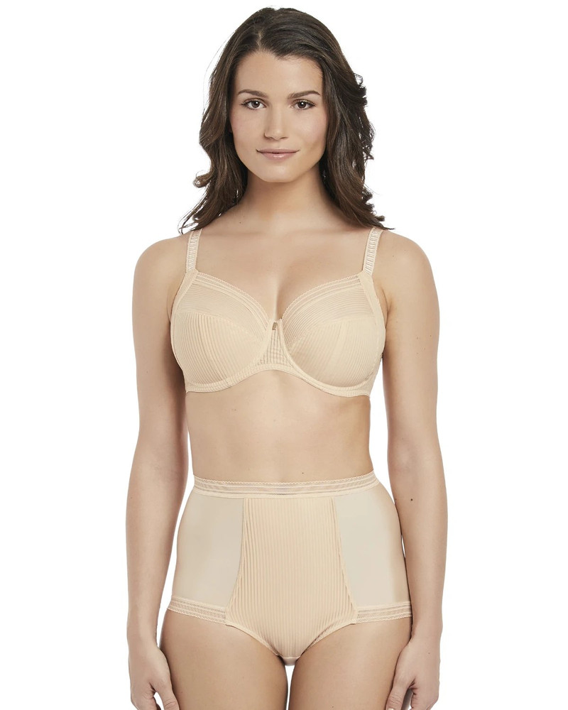 Fusion figi z wysokim stanem - beżowe/cieliste