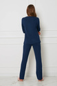 Komplet damski - plus size OH!ZUZA N&D H30 - granatowy