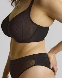 Muse biustonosz plunge - czarny - Sculptresse