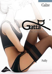 Pończochy Sally Lycra Do Paska - daino