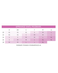 Freya Fatale biustonosz braletka - czarny