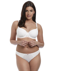 Freya Daisy Lace biustonosz half-cup - biały