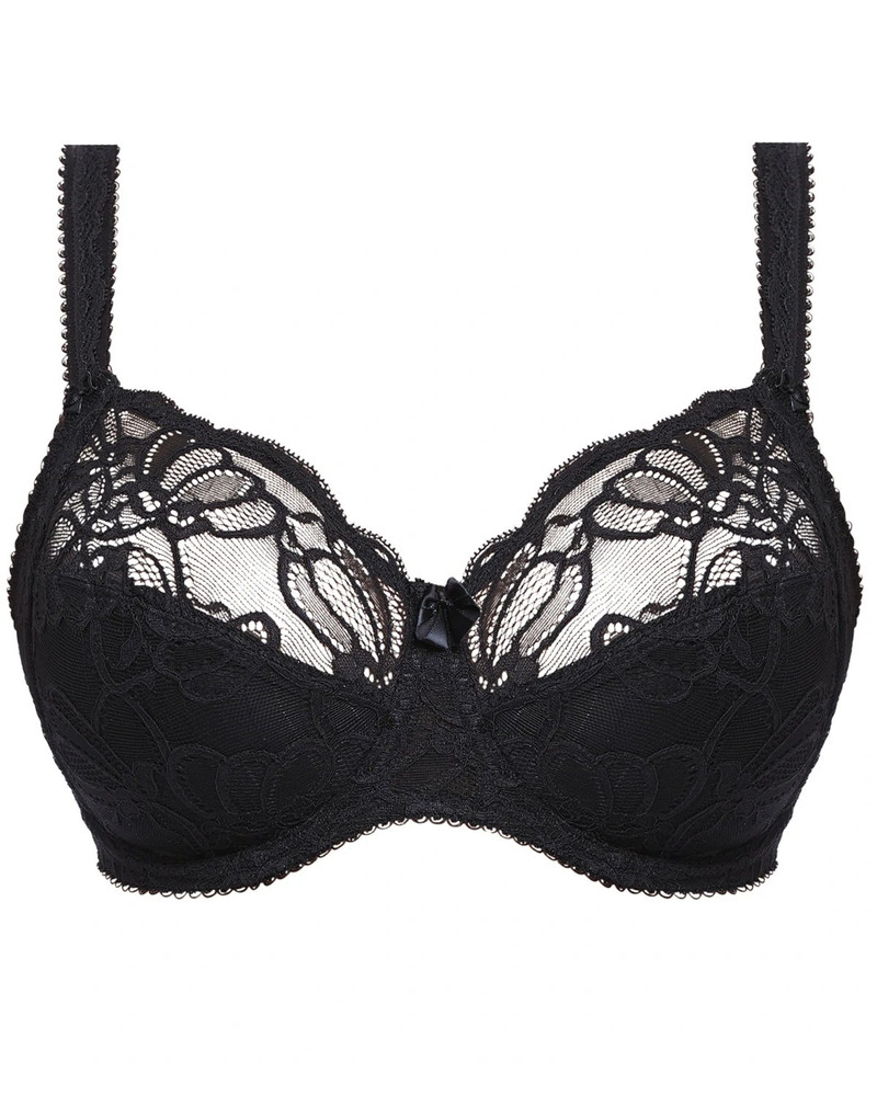 Jacqueline Lace biustonosz full cup - czarny